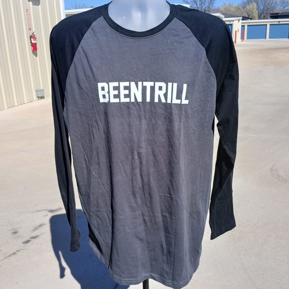 NEW BEENTRILL Long Sleeve Two Color Shirt Size XL